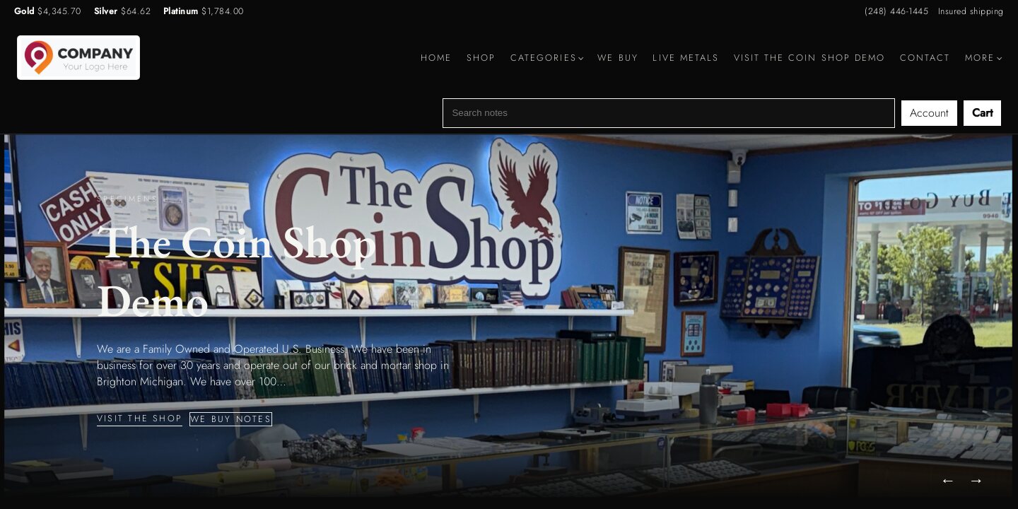 Federal ExtraCoins design — Note museum