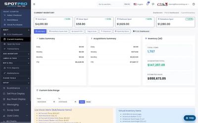 SpotPro inventory manager