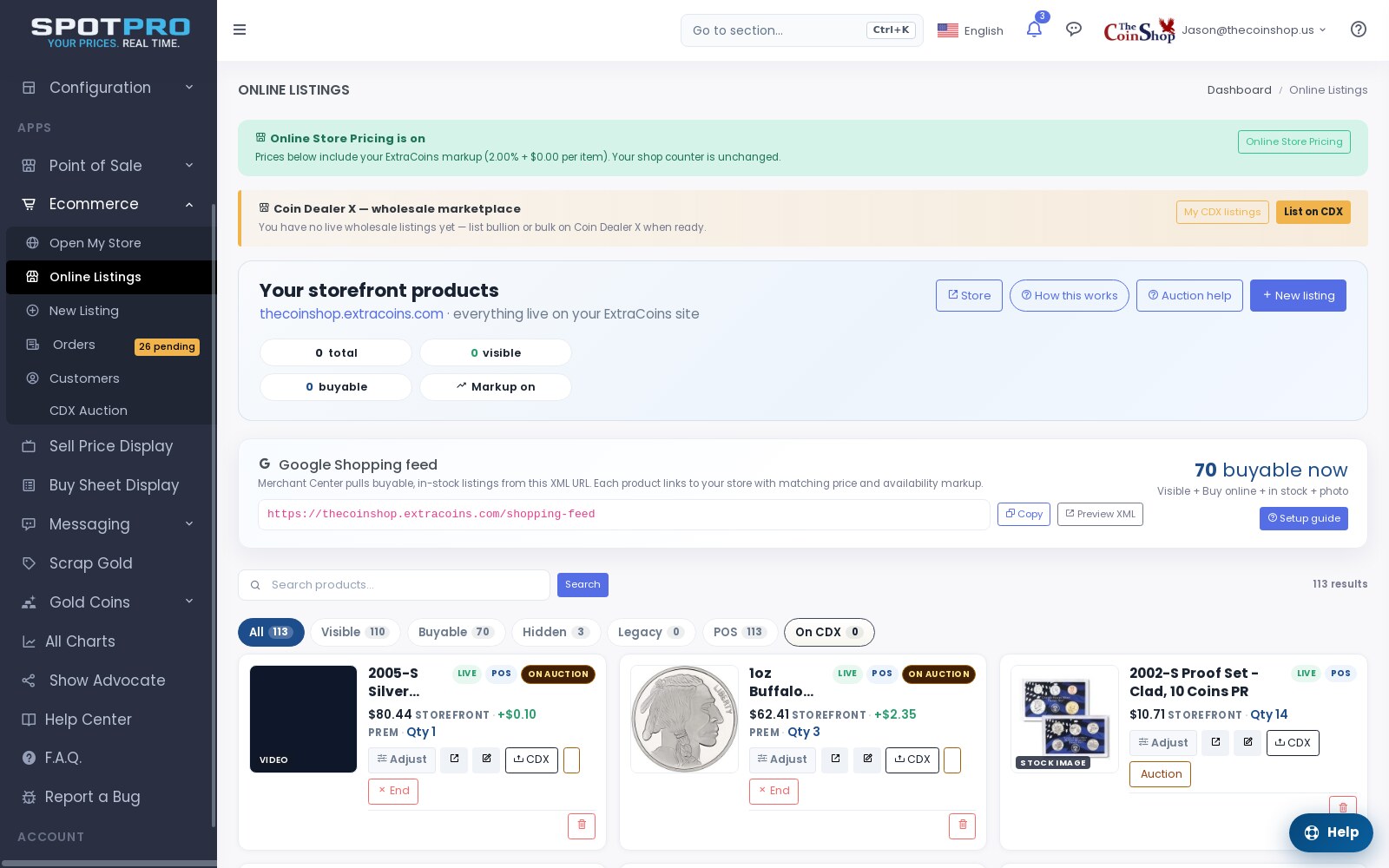 Volume pricing (quantity breaks)