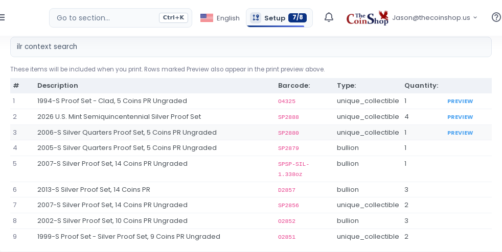 Queue rows update as filters and search change.