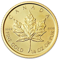 Canada Gold $10 Maple Leaf - 1/4 Ounce (1982-Date)