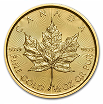 Canada Gold $20 Maple Leaf - 1/2 Ounce (1986-Date)