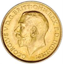 Great Britain Gold Sovereign - George V (1911-1925)