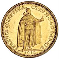 Hungary Gold 20 Korona (1892-1914)