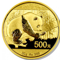China Gold Panda 1/2 Ounce