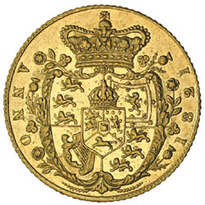 Great Britain Half Sovereign (1893-Date) reverse, 