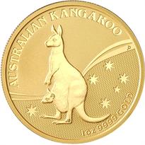 Australia Kangaroo 1/2 Ounce reverse, 