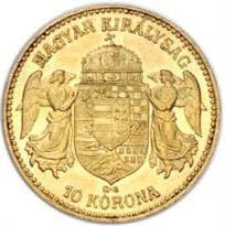 Romania Gold 20 Lei (1868-1944) reverse, 