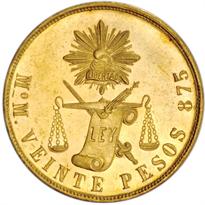 Ecuador Gold 8 Escudos (1838-1843)