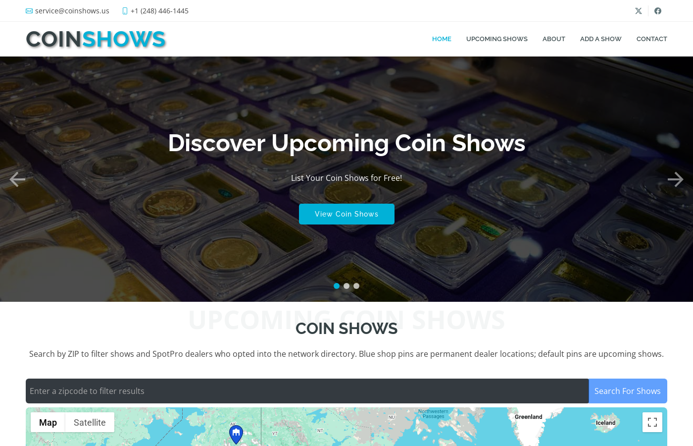CoinShows national calendar