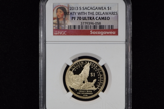 2013-S Sacagawea Treaty PF70 UC