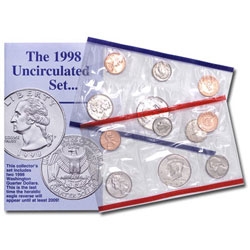 1998 Mint Set (10 coins) Uncirculated