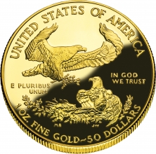 1998 Gold Eagle Proof 1oz Gold Bullion