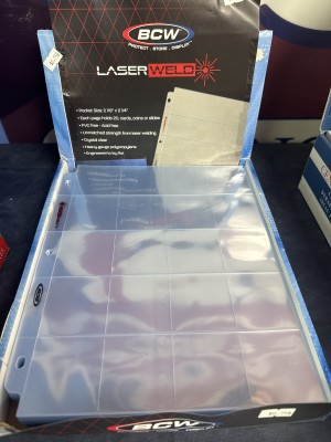 BCW LASERWELD 20 Pocket Archival Pages