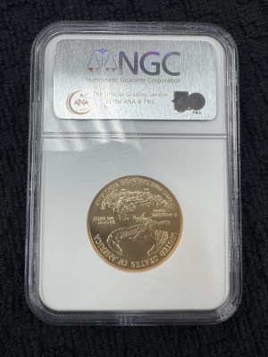 2005 $25 Gold Eagle NGC MS 70 — photo 2