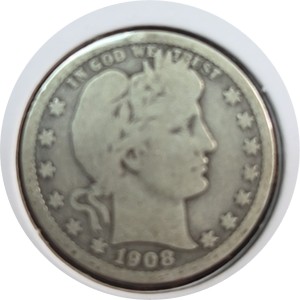1908-O Barber Quarter G4