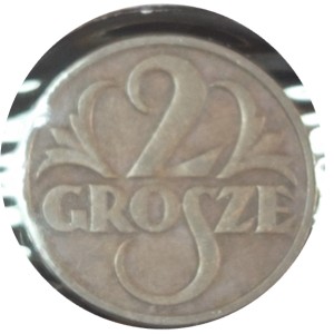 1928 Poland 2 Grosze coin