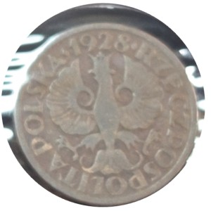 1928 Poland 2 Grosze coin — photo 2