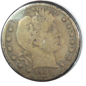 1909 Barber Quarter G4