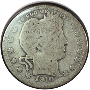 1910 Barber Quarter AG3 — photo 1