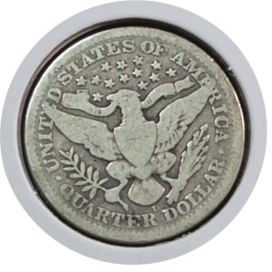 1911-D Barber Quarter G4 — photo 2
