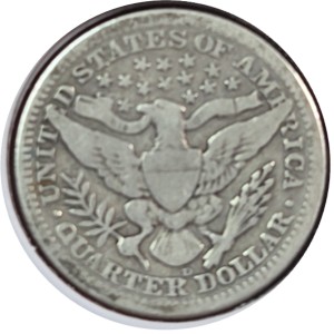 1911-D Barber Quarter G4 — photo 2