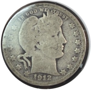 1912 Barber Quarter G4 — photo 1
