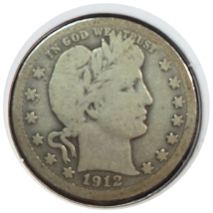 1912 Barber Quarter G6 — photo 1