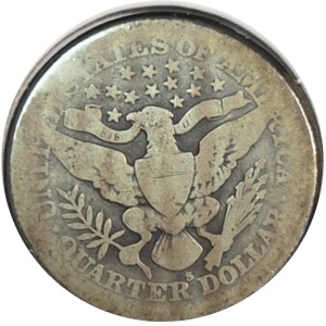 1912-S Barber Quarter AG3 — photo 2