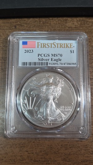 2023 American Silver Eagle MS70 — photo 1