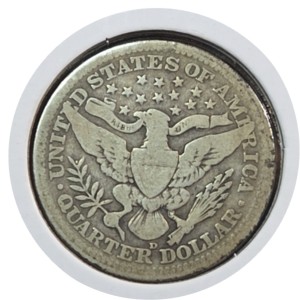 1914-D Barber Quarter G4 — photo 2