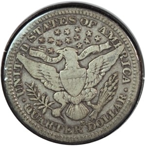 1915-D Barber Quarter VG10 — photo 2
