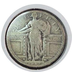 1917 Standing Liberty Quarter Type 1 G4