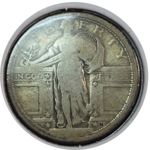 1917 Standing Liberty Quarter Type 1 AG3