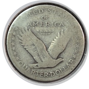 1917 Standing Liberty Quarter Type 1 AG3 — photo 2