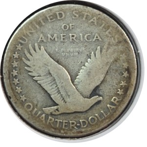 1917-D (No Date) Standing Liberty Quarter Type 1 PO1 — photo 2