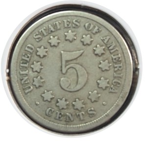 1868 Shield Nickel G4 — photo 2