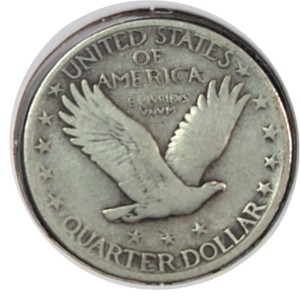 1924 Standing Liberty Quarter G4 — photo 2