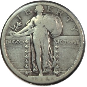 1924 Standing Liberty Quarter G4