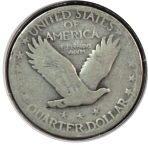 1925 Standing Liberty Quarter G4 — photo 2