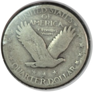 1925 Standing Liberty Quarter G6 — photo 2