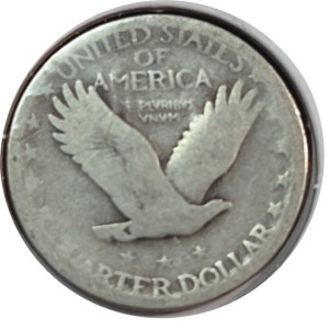 1926-S Standing Liberty Quarter AG3 — photo 2