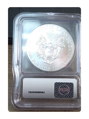 2014 American Silver Eagle MS70 — photo 2