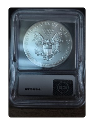 2014 American Silver Eagle MS70 — photo 2