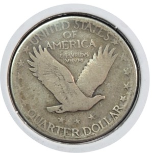 1927-S Standing Liberty Quarter AG3 — photo 2