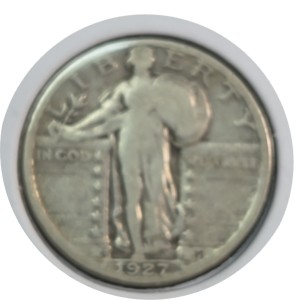 1927-S Standing Liberty Quarter AG3