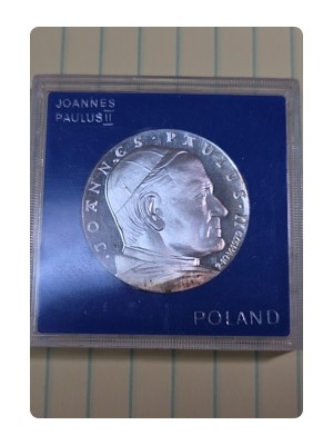 1979 John Paul II Poland Auschwitz medal