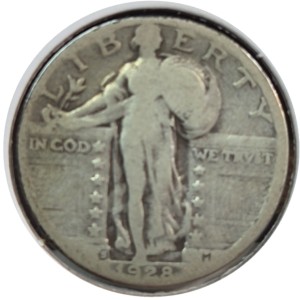 1928-S Standing Liberty Quarter G4