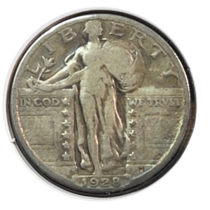 1928-S Standing Liberty Quarter VG10