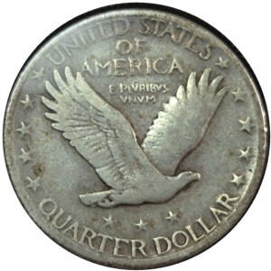 1929 Standing Liberty Quarter F12 — photo 2